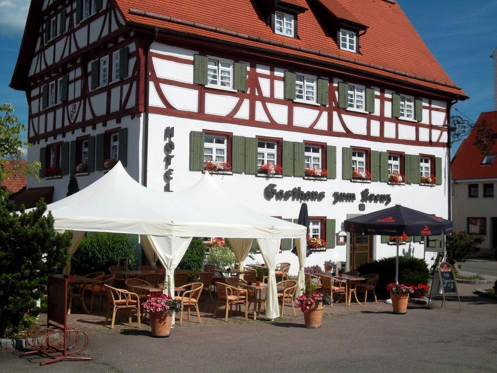 Gasthaus Hotel Zum Kreuz Stetten am Kalten Markt Exterior photo